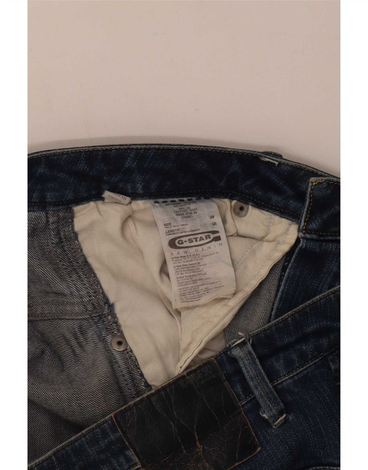 Blugi conici pentru bărbați G-Star W29 L28 Bumbac albastru