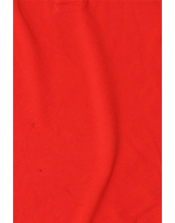Tricou polo Champion pentru bărbați, bumbac cu dungi roșii mari
