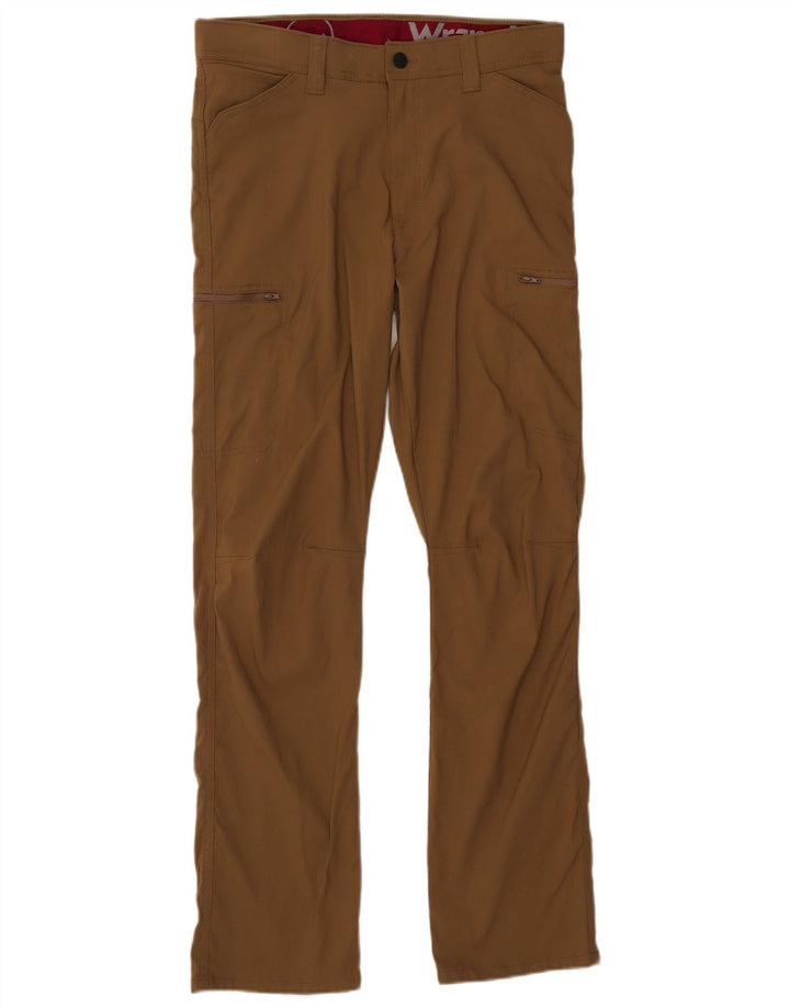 Pantaloni cargo drepti WRANGLER pentru femei W32 L32 nailon bej