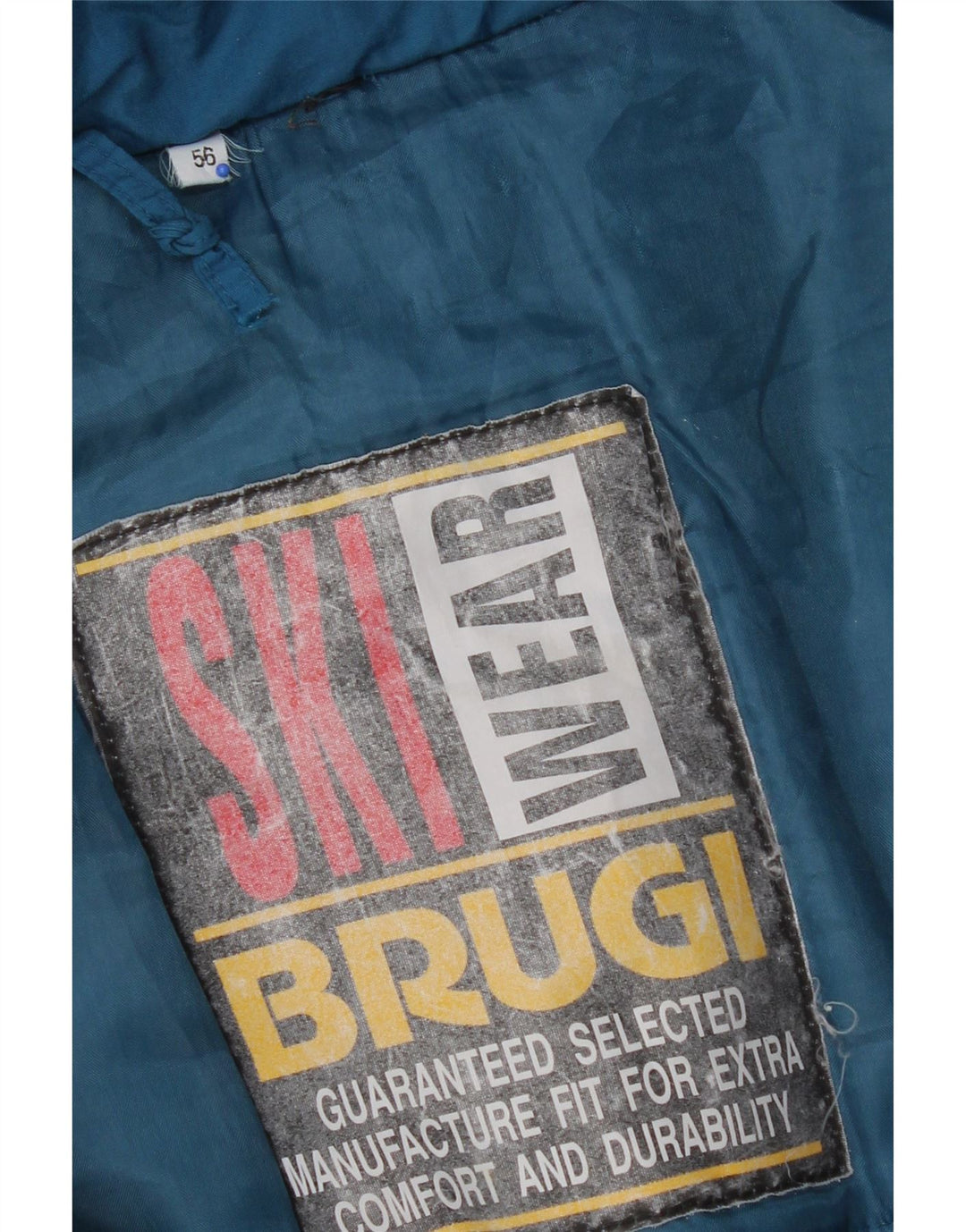 Jachetă de schi pentru bărbați Brugi IT 56 3XL, multicoloră, cu glugă, poliamidă