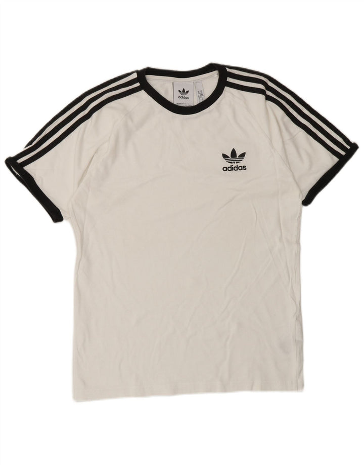 Tricou pentru bărbați ADIDAS Top XS Bumbac alb
