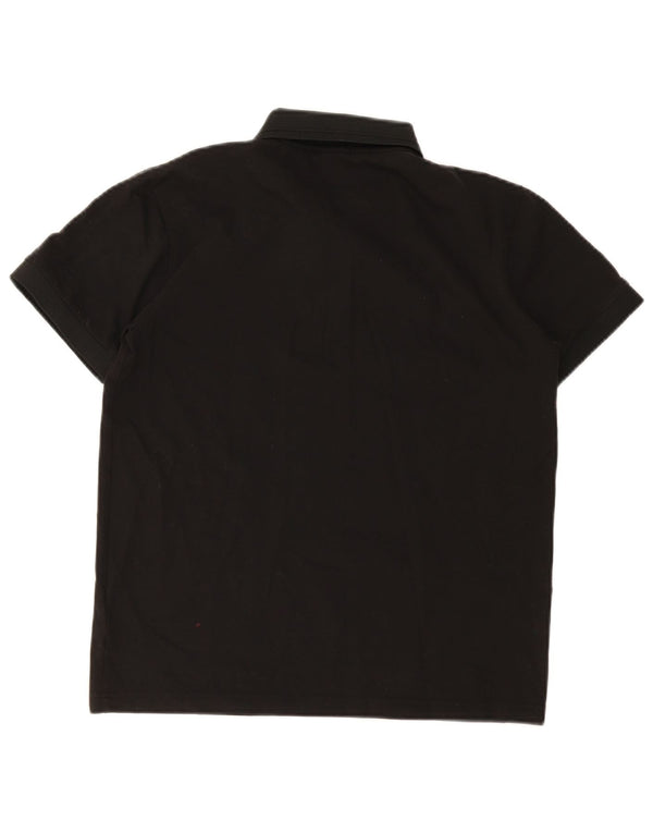 Cămașă polo Hugo Boss pentru bărbați, mare, negru, bumbac