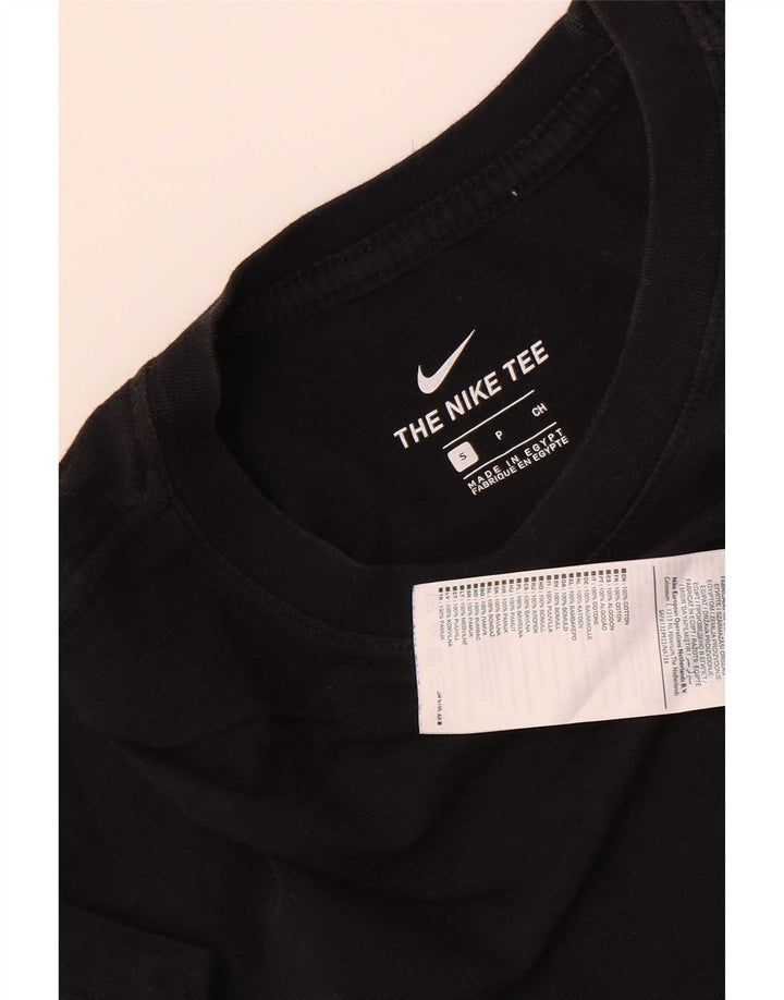 Tricou pentru bărbați Nike Top mic, negru, bumbac