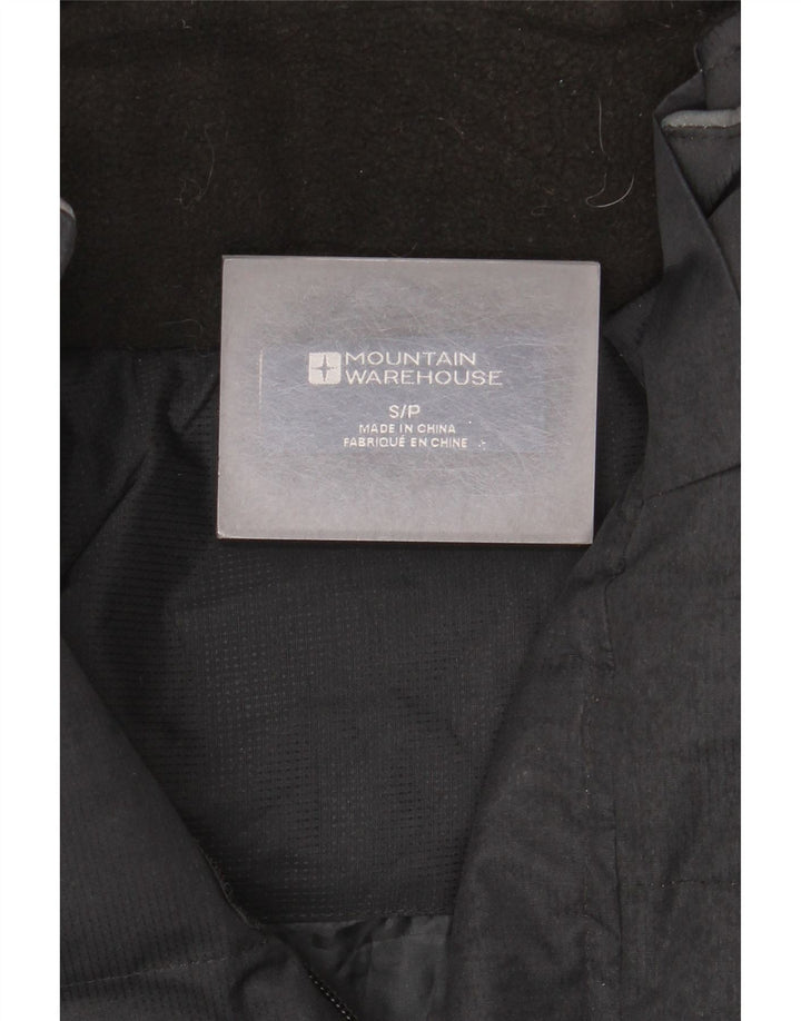 Jachetă căptușită cu glugă pentru bărbați Mountain Warehouse UK 36 Poliester negru mic
