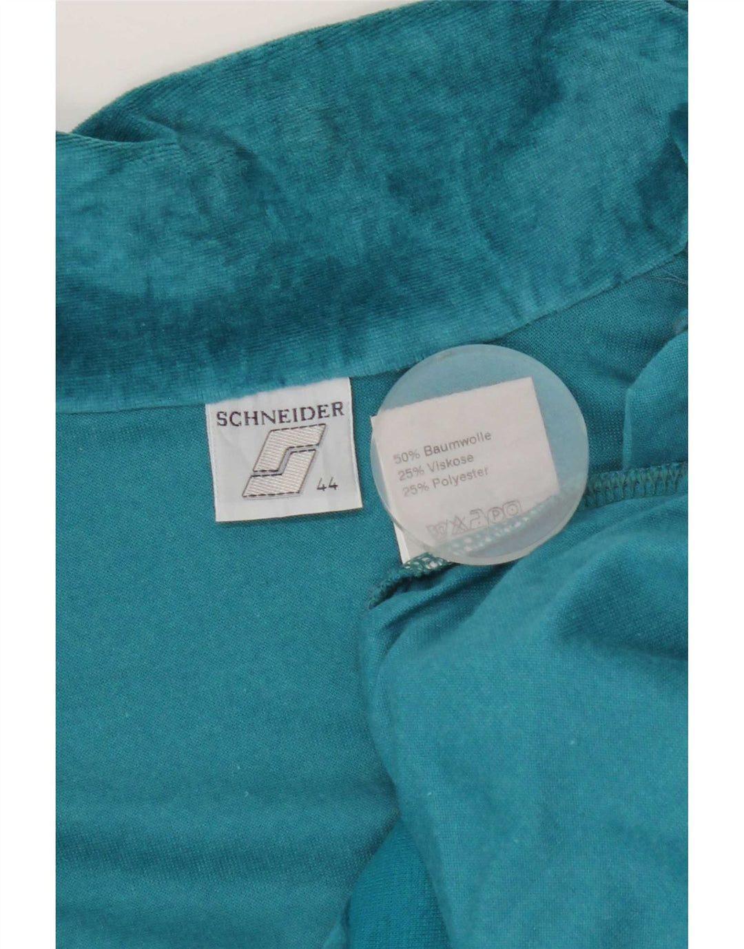 Jachetă de top pentru trening din velur Schneider pentru femei IT 44 Medium Blue Geometric