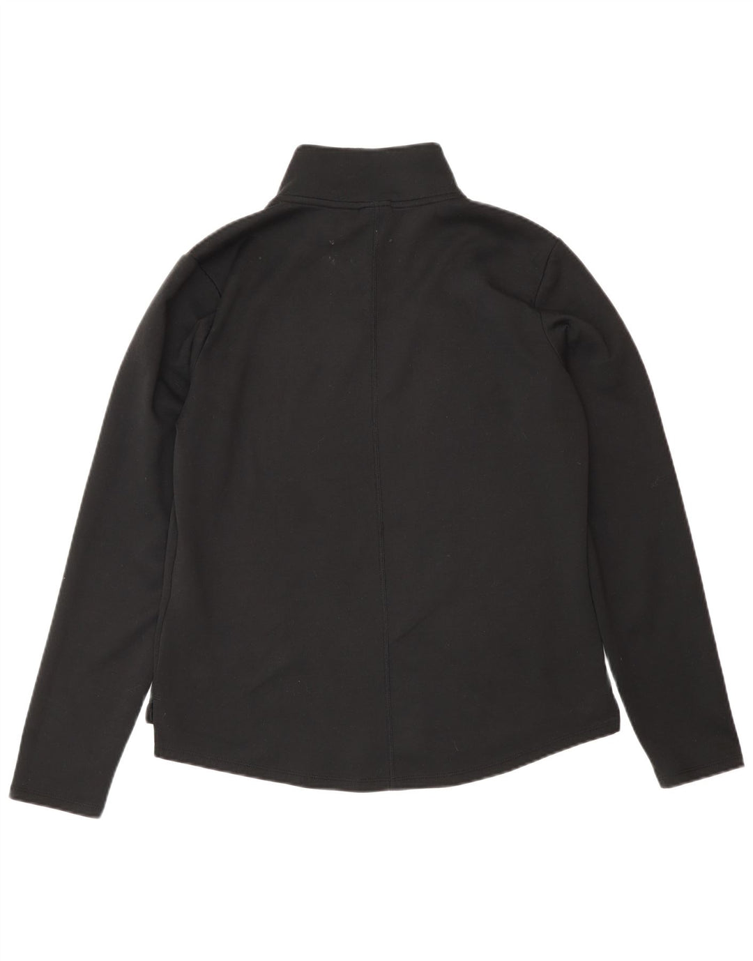 Top de trening Nike Therma-Fit, cu fermoar și gât, pentru femei UK 14 Medium Negru