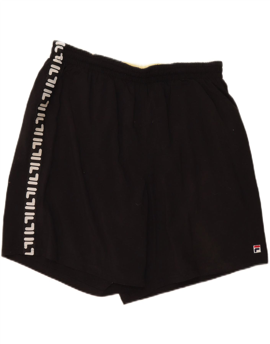 Pantaloni scurți de înot cu grafică Fila XL negru
