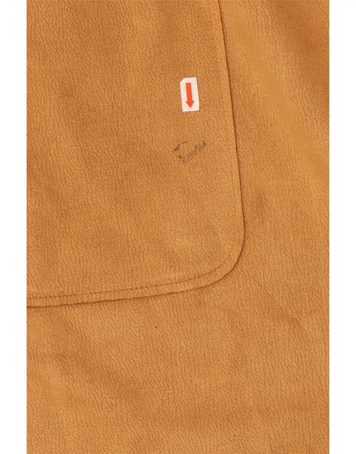 Pulover cardigan cu paragate Zara pentru femei UK 16 Poliester maro mare