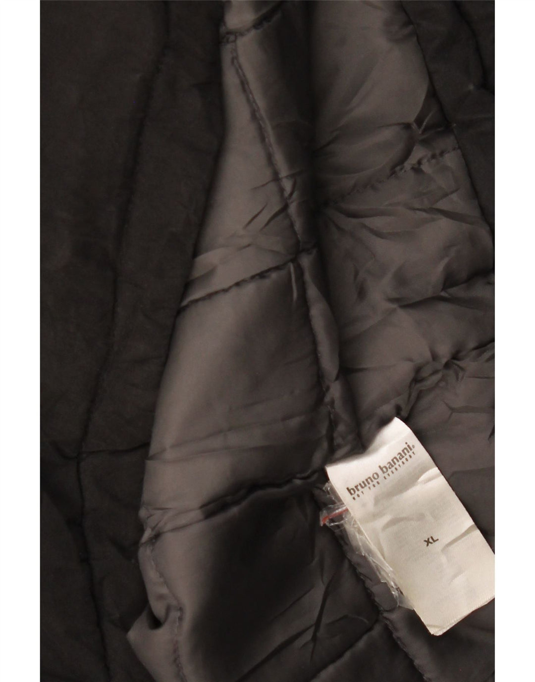 Jachetă parka cu glugă pentru bărbați Bruno Banani UK 42 XL Poliamidă neagră