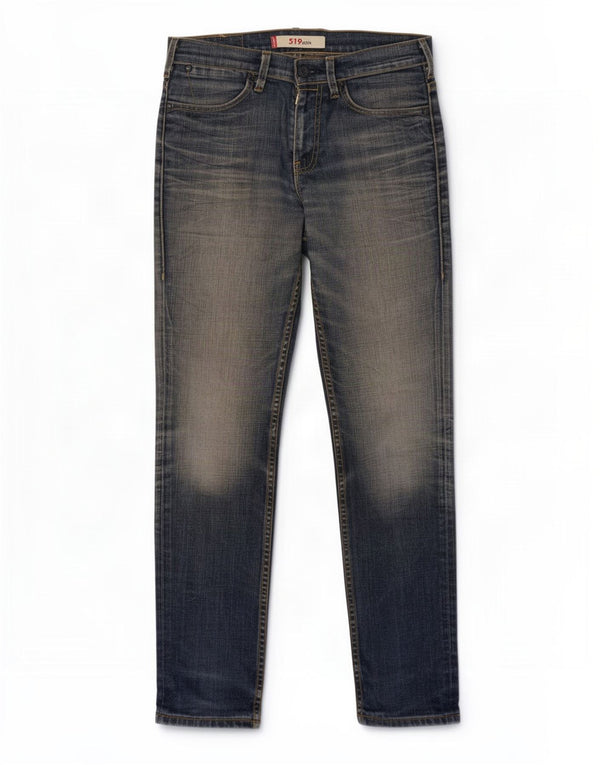 Blugi pentru bărbați Levi's 519 Slim W30 L32 Bumbac bleumarin