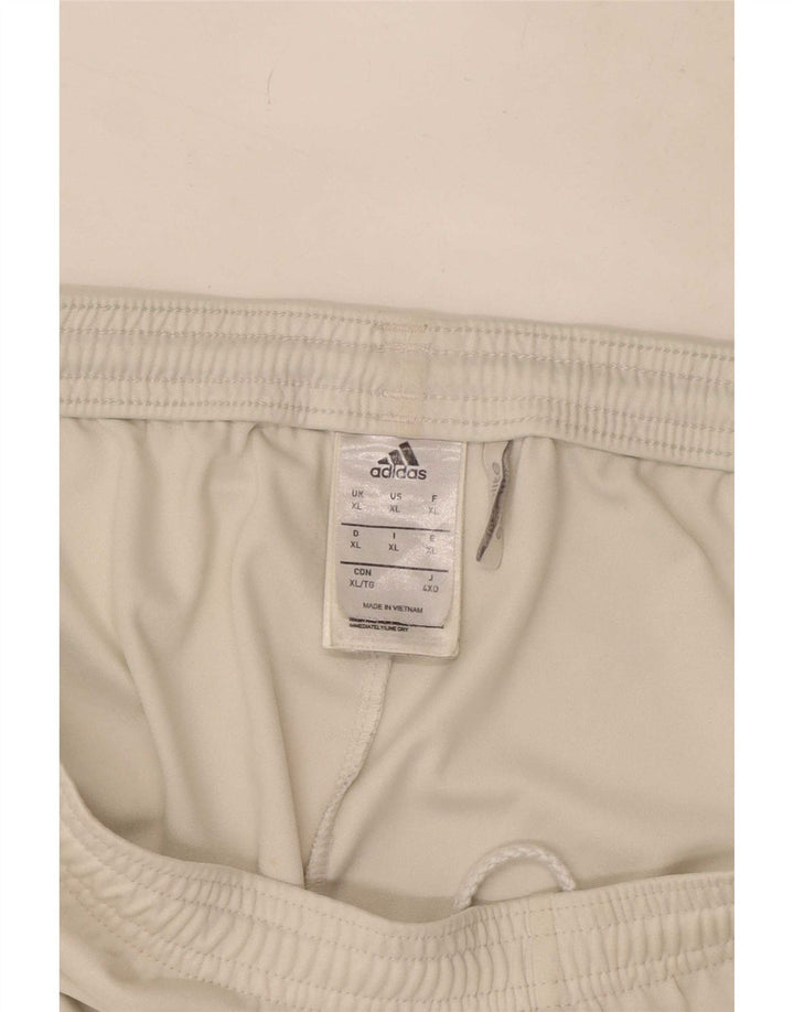 Pantaloni scurți Adidas Climalite Sport XL, alb, poliester