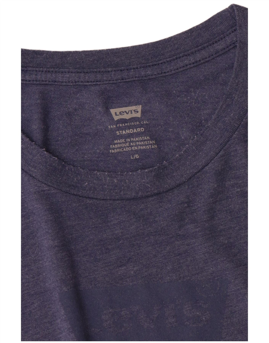 Tricou cu grafic standard Levi's pentru bărbați Top mare albastru