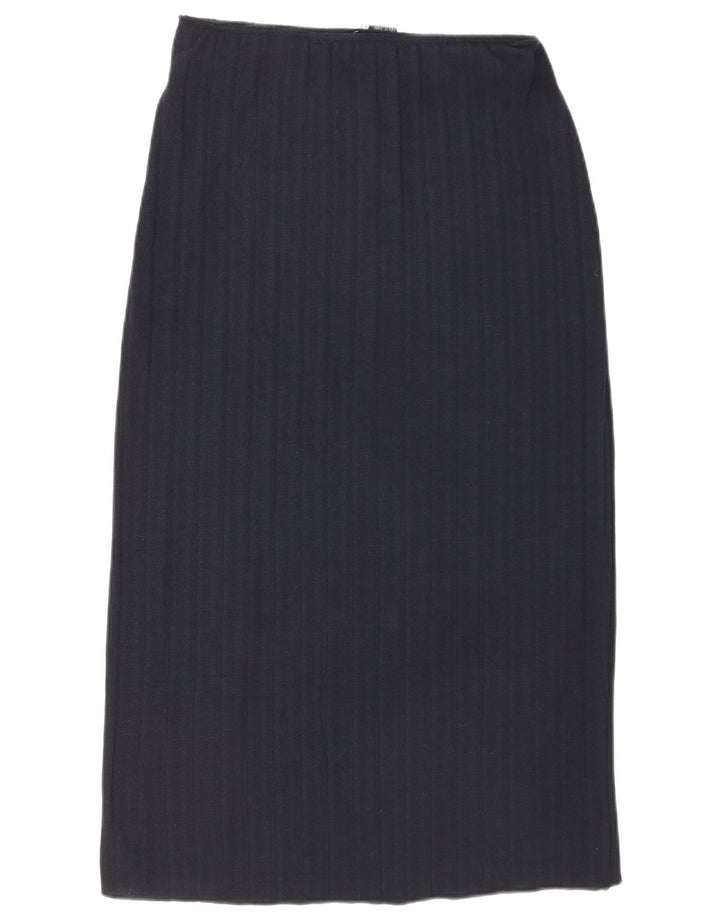 Fusta Midi Zara Femei Medium W28 Bleumarin