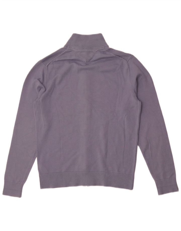 Pulover cardigan pentru bărbați Tommy Hilfiger, mare, albastru, bumbac
