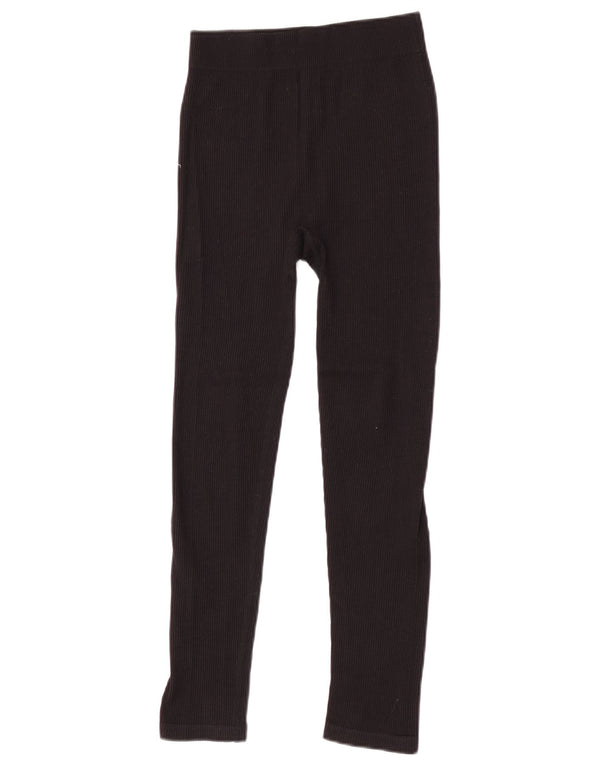 Leggings pentru femei Zara UK 14 Medium Black