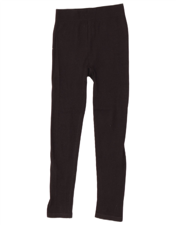 Leggings pentru femei Zara UK 14 Medium Black