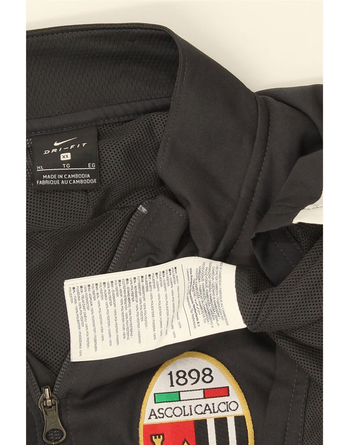 Jachetă de trening pentru bărbați Nike Ascoli Calcio 1898, XL, poliester gri