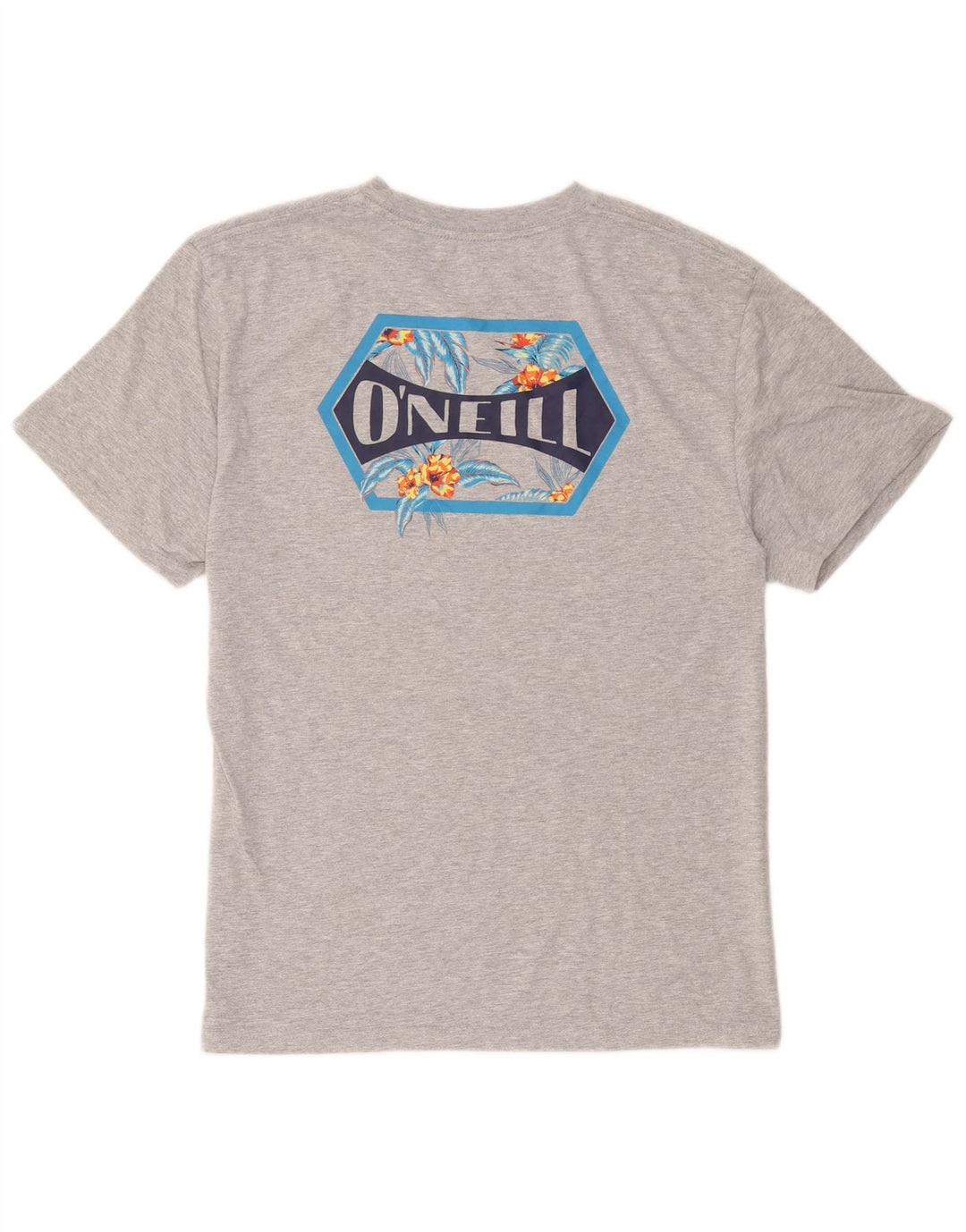 Tricou grafic O'Neill pentru bărbați, cu croiala modernă, mare, gri, bumbac