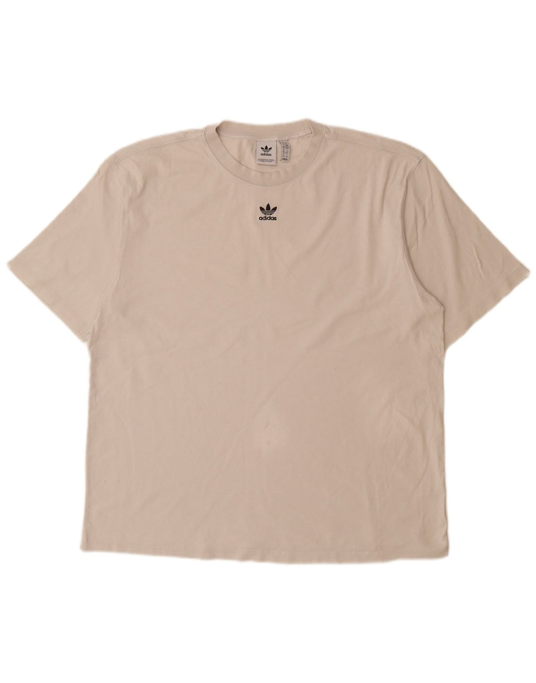 Tricou grafic ADIDAS pentru femei Top UK 14 Large White