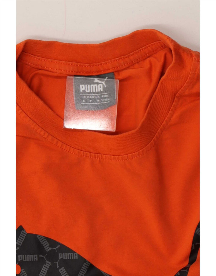 Tricou grafic Puma pentru bărbați Top Medium Portocaliu