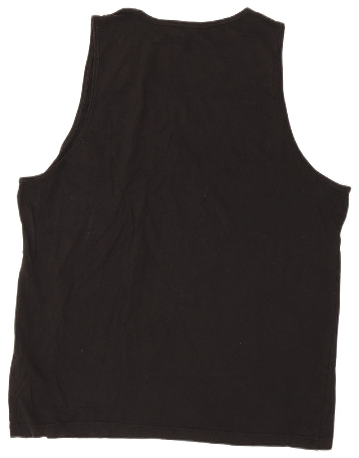 Vesta grafică pentru bărbați Puma, 2XL, bumbac negru