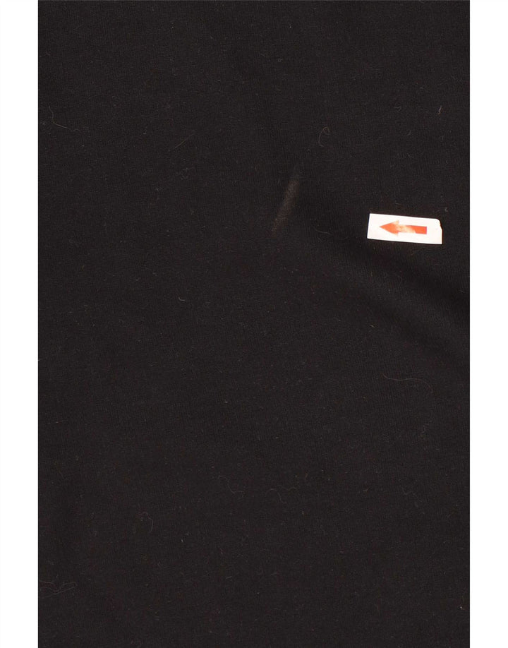 Belfe Top pentru femei cu mânecă lungă UK 12 Medium Negru Poliester