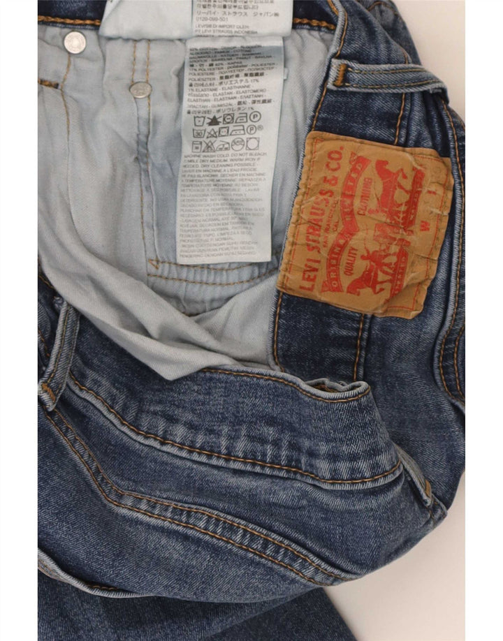 Blugi drepti pentru bărbați Levi's W31 L30 Bumbac albastru
