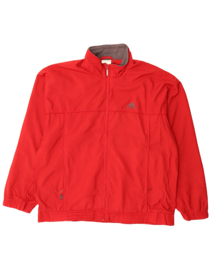 Jachetă de trening pentru bărbați Adidas XL poliester roșu
