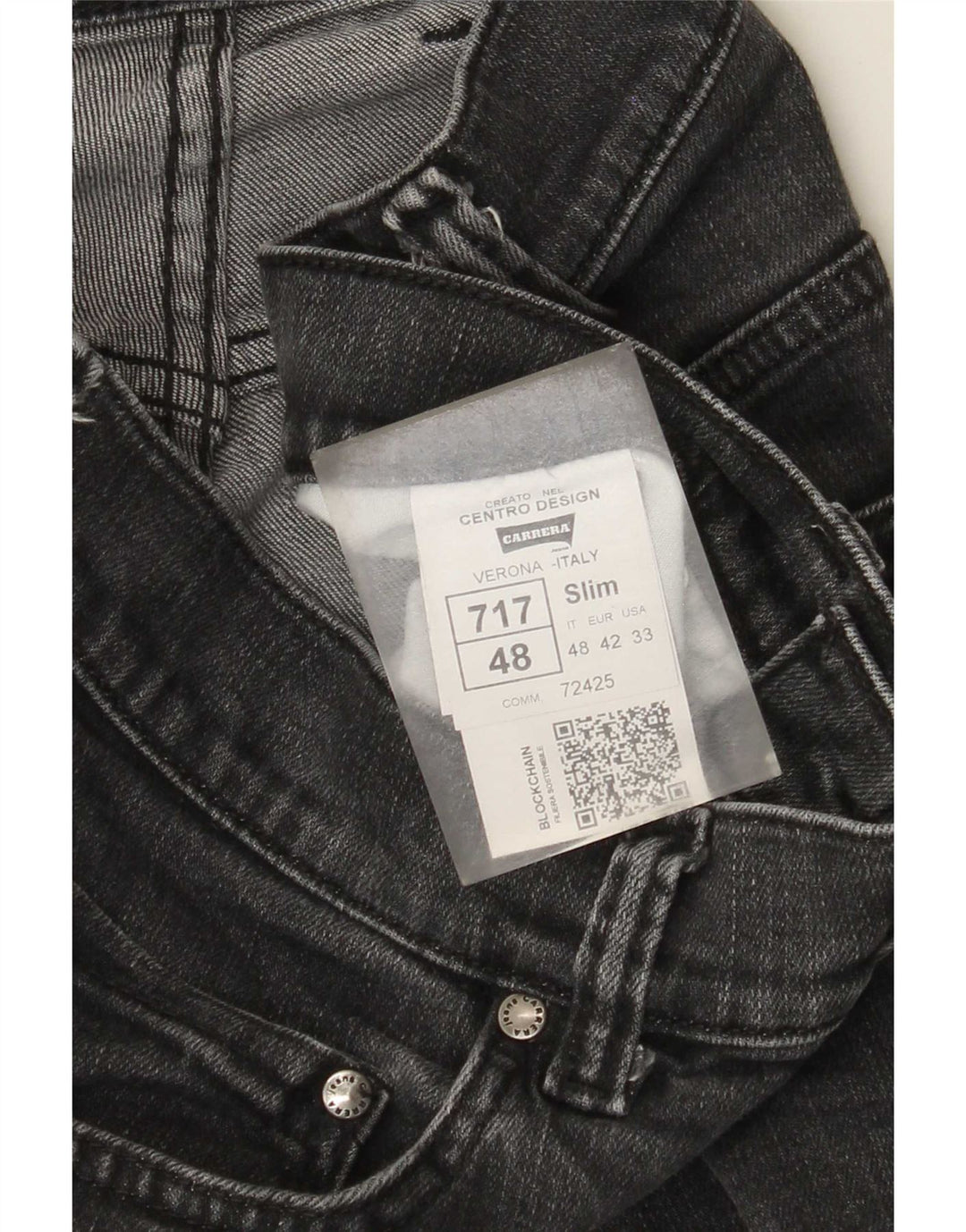 Blugi pentru bărbați Carrera 717 Slim W33 L31 bumbac gri
