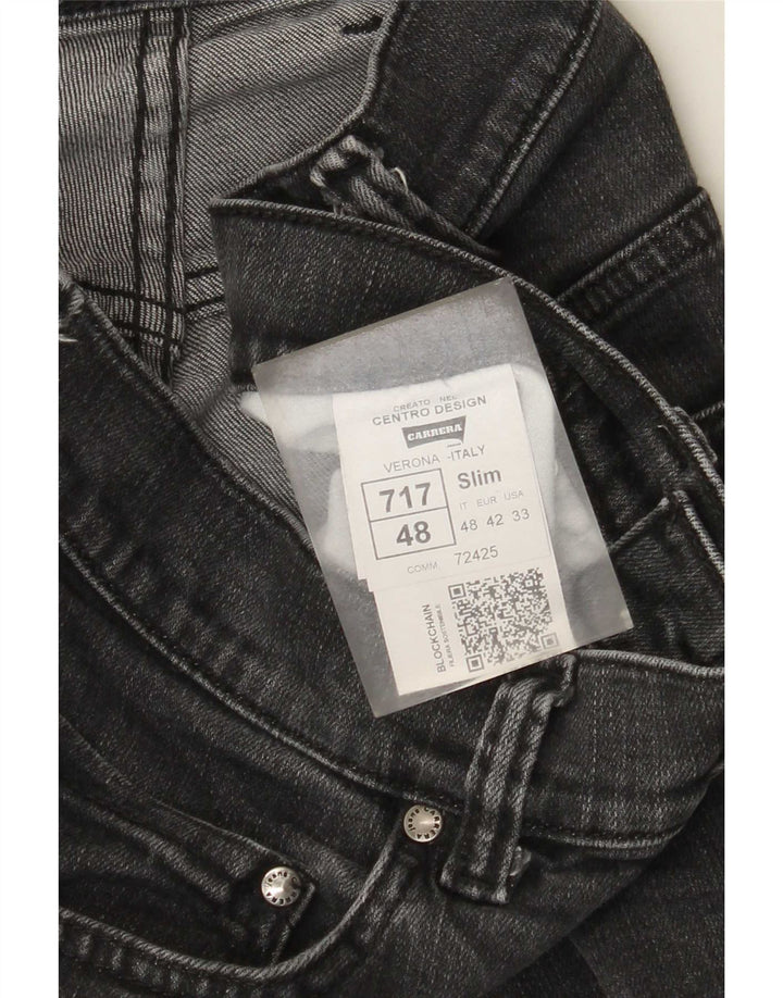 Blugi pentru bărbați Carrera 717 Slim W33 L31 bumbac gri