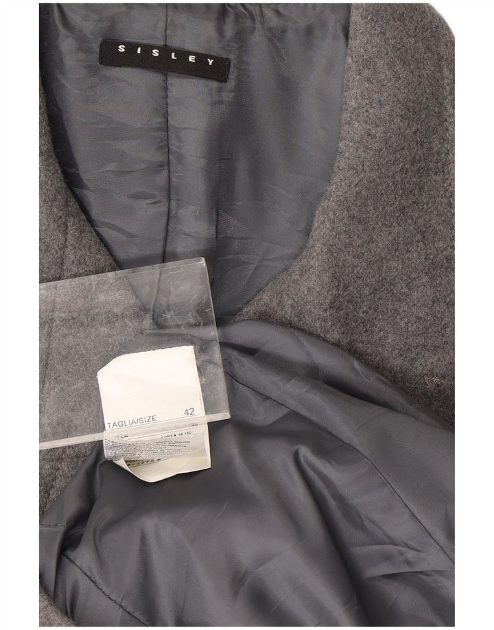 Palton pentru femei SISLEY IT 42 Lână Gri Mediu