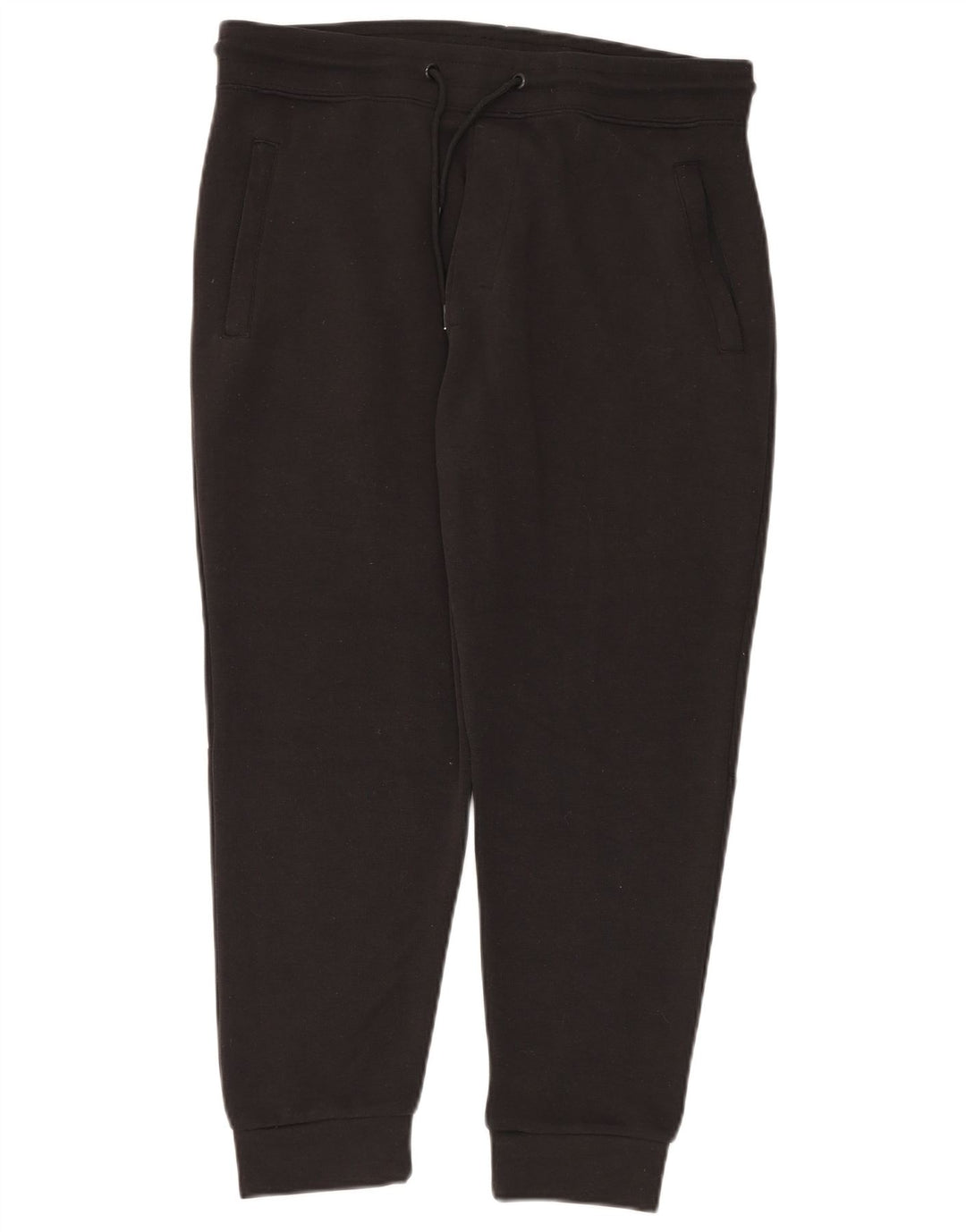 Pantaloni de trening ZARA pentru femei Joggeri UK 14 Poliester negru mare