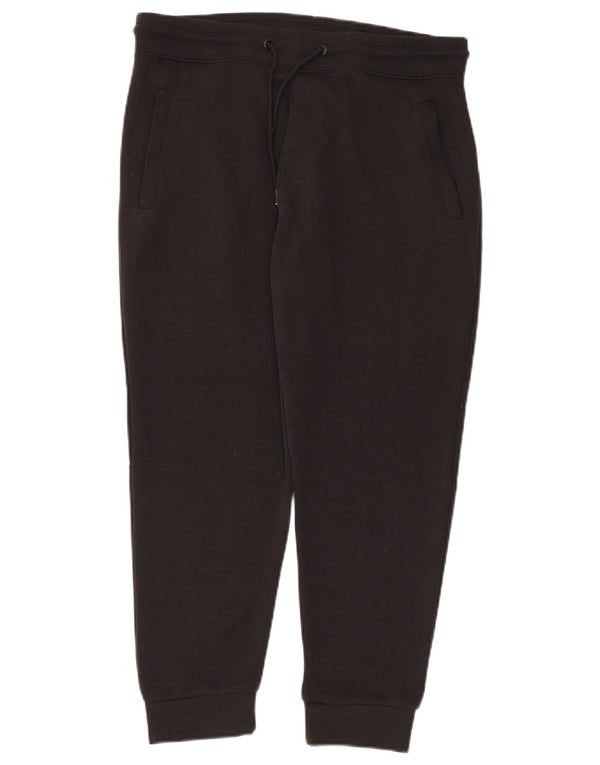 Pantaloni de trening ZARA pentru femei Joggeri UK 14 Poliester negru mare