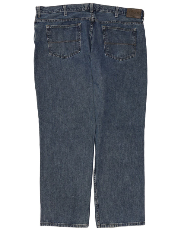 Blugi drepti pentru bărbați IZOD W42 L32 Bumbac albastru