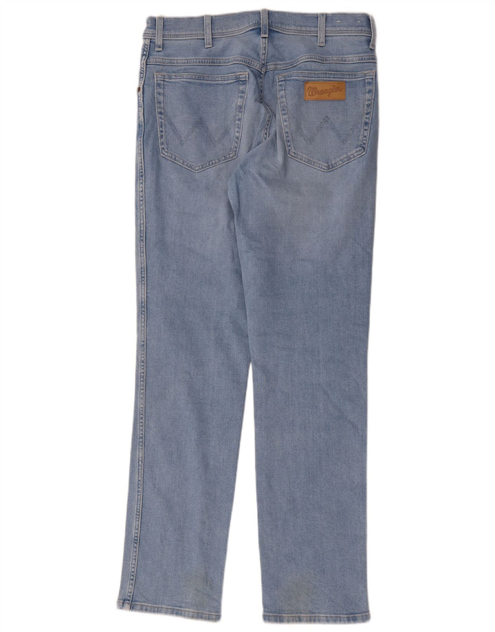 Blugi slim Texas Wrangler pentru bărbați W33 L32 bumbac albastru