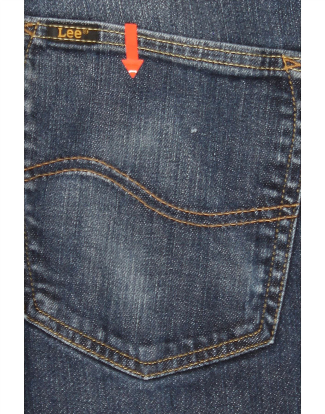 LEE Womens Powell Straight Jeans W31 L29  Blue Cotton Vintage Lee and Second-Hand Lee from Messina Hembry 