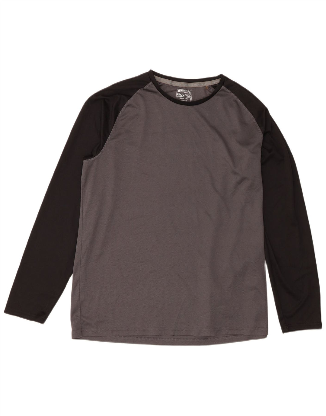 Mountain Warehouse pentru bărbați IsoCool Top cu mânecă lungă XL gri Colorblock