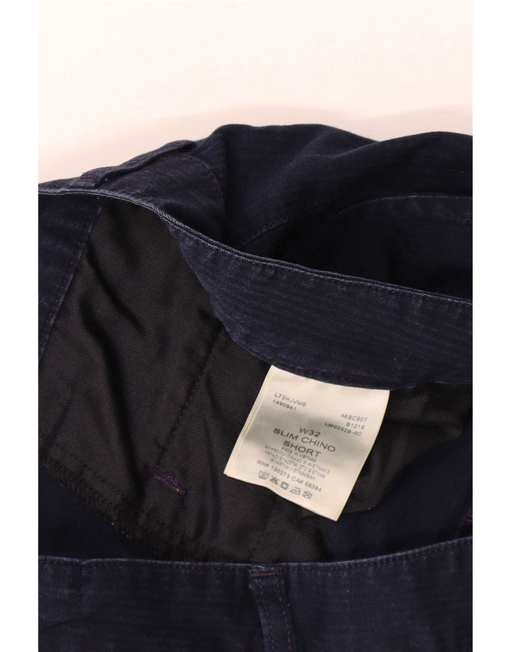Pantaloni scurți chino pentru bărbați Lee W32, bumbac, albastru bleumarin mediu