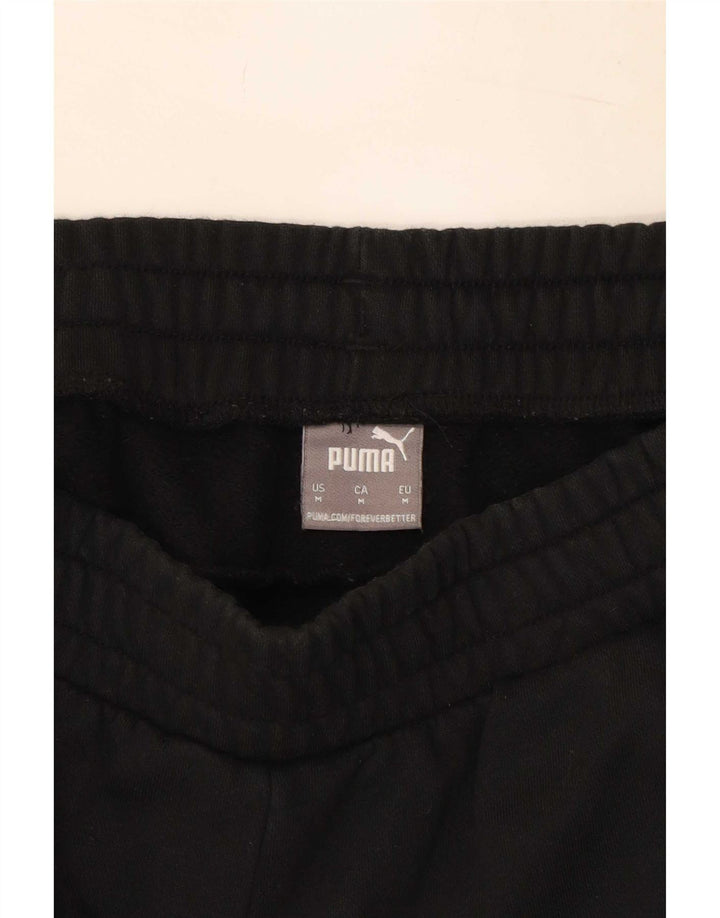 Pantaloni de trening Puma pentru bărbați Joggeri negri medii