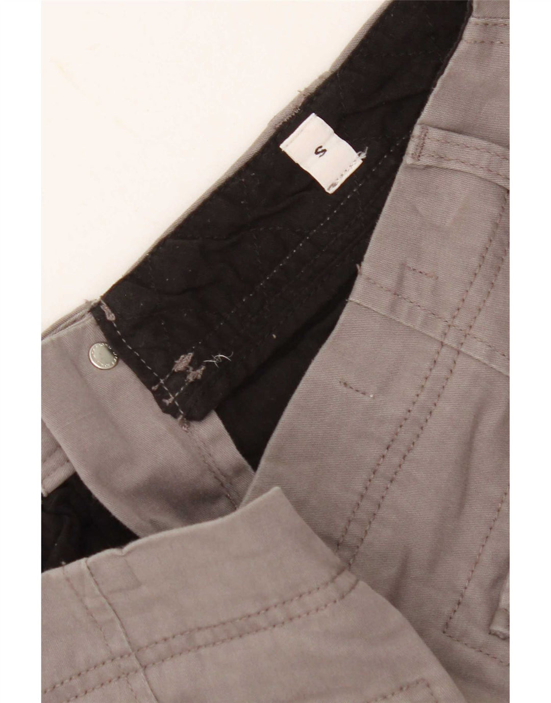 Pantaloni scurti cargo Jack & Jones Comfort Fit pentru bărbați, mici W29, bumbac gri