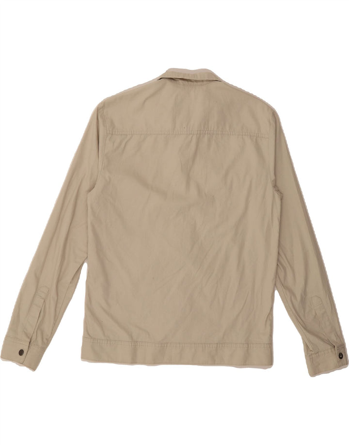 JACK & JONES Mens Comfort Fit Bomber Jacket UK 36 Small Grey Cotton Vintage Jack & Jones and Second-Hand Jack & Jones from Messina Hembry 