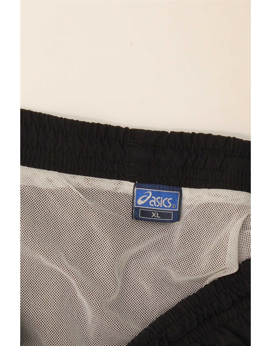 Pantaloni scurți sport grafic Asics XL, negru, poliamidă