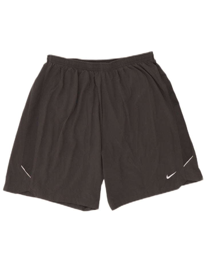 Pantaloni scurți sport Nike Dri Fit pentru bărbați, gri mediu