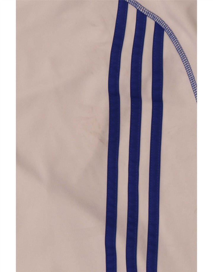 Pantaloni scurți sport Adidas Clima 365 pentru bărbați, poliester alb mediu