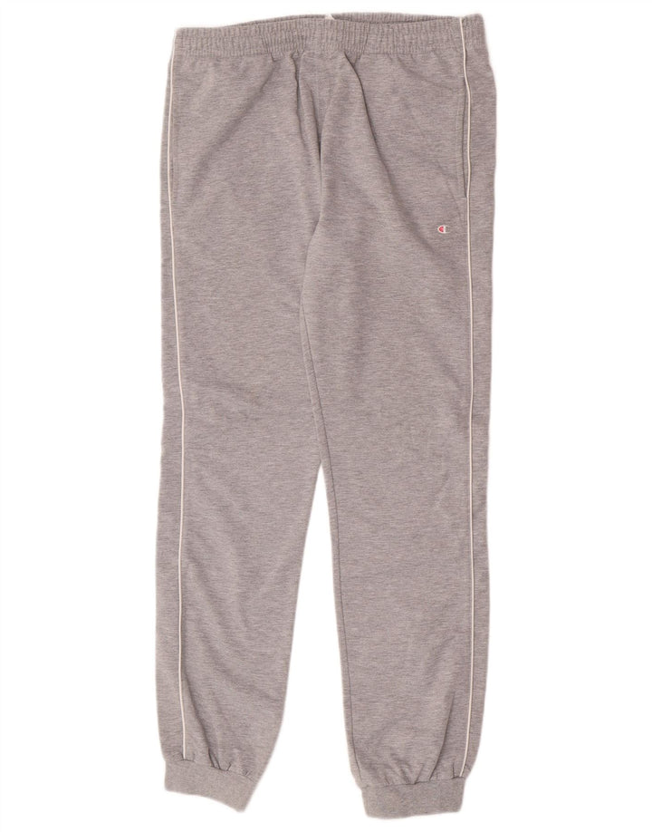 Pantaloni de trening pentru bărbați Champion Pantaloni de jogging, bumbac gri mediu