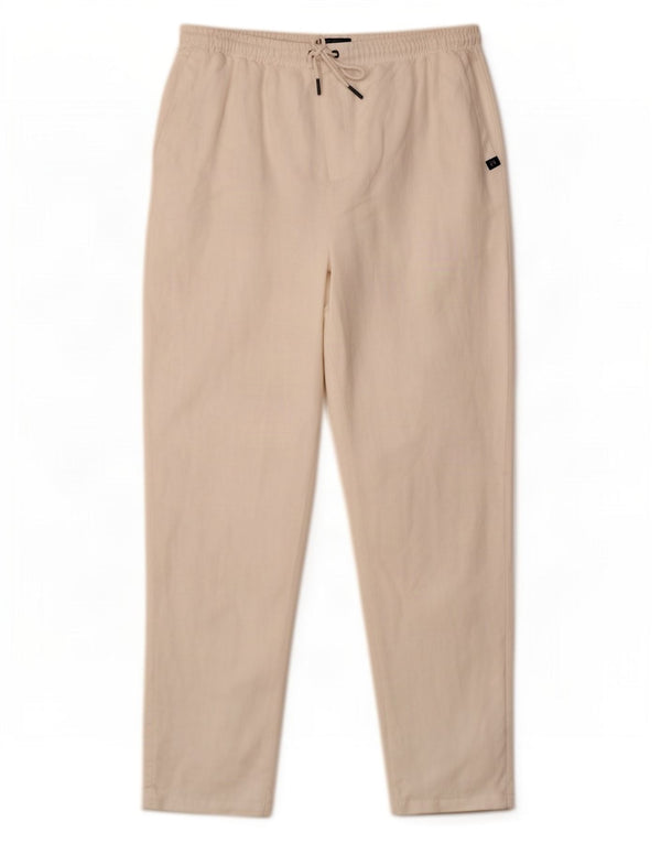 Pantaloni chino conici cu talie înaltă pentru femei Coast XL W36 L30 in alb