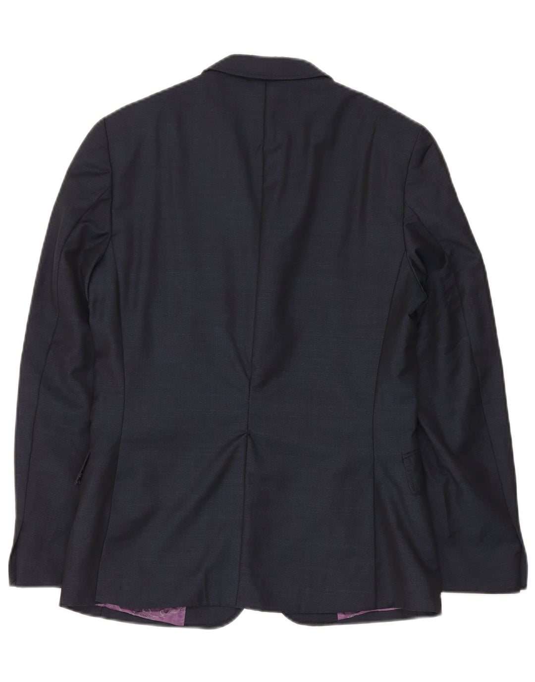Jachetă Ted Baker pentru bărbați, cu 1 nasture, 36 SUA, lână mică, albastru