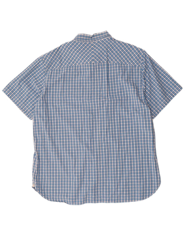 Cămașă cu mânecă scurtă Timberland Earthkeepers pentru bărbați, 2XL, cu culoare albastră