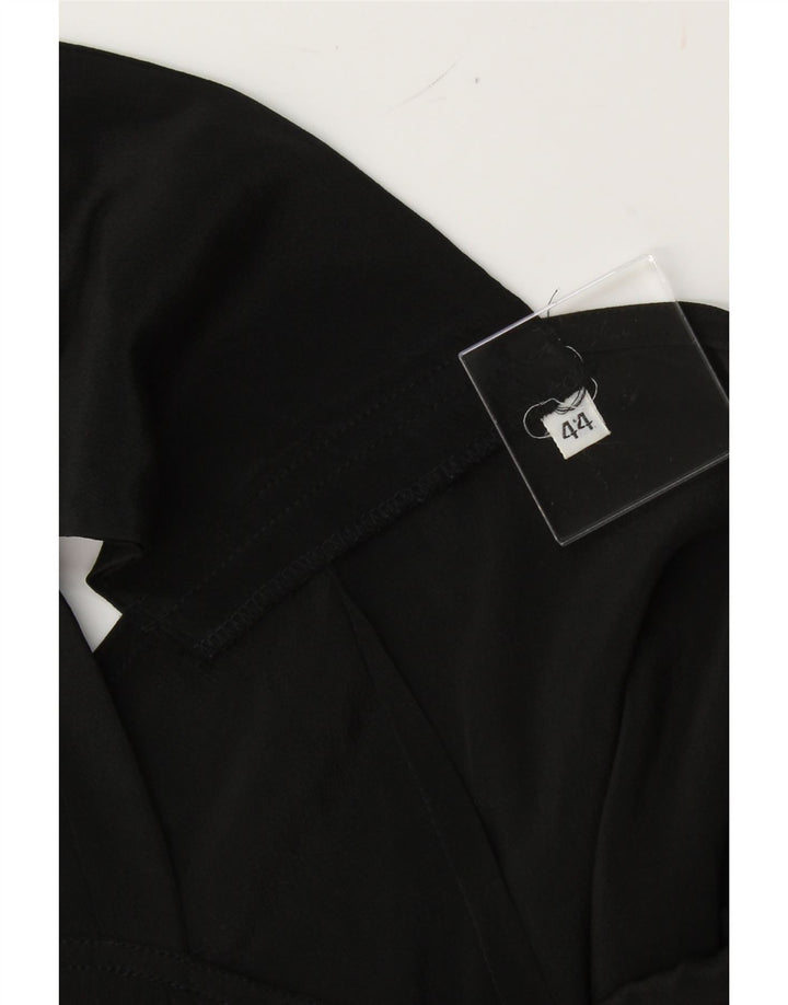 VINTAGE Womens Crop Sleeveless Blouse Top IT 44 Medium Black Vintage Vintage and Second-Hand Vintage from Messina Hembry 