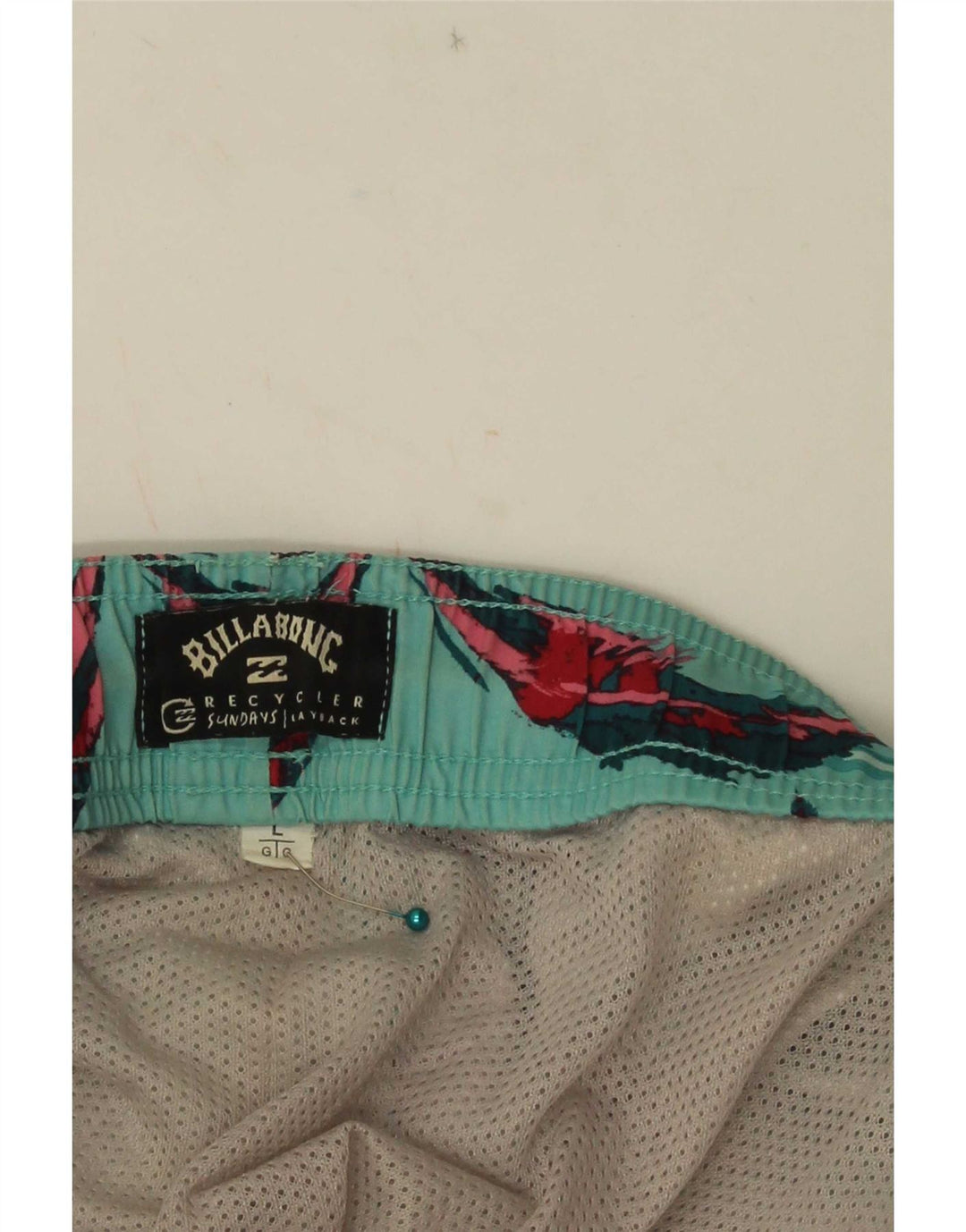 Pantaloni scurți de înot grafic pentru bărbați Billabong, mari, albastru, hawaian